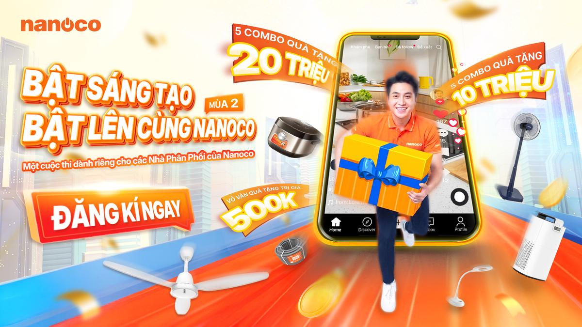 BẬT SÁNG TẠO - BẬT LÊN CÙNG NANOCO MÙA