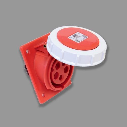 Ổ cắm âm dạng thẳng PCE 32A 5P 400V 6H IP67