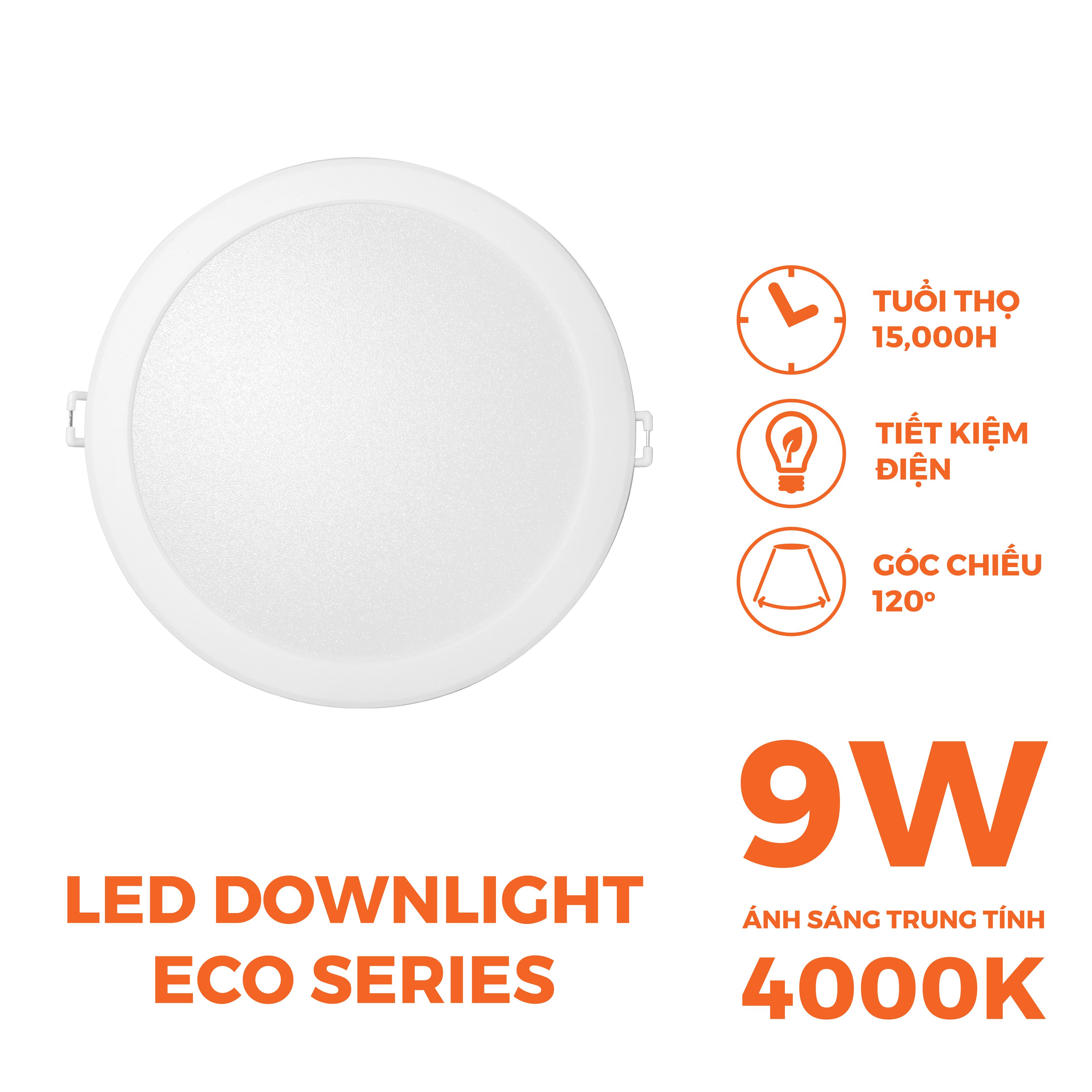 Đèn downlight ECO series Nanoco