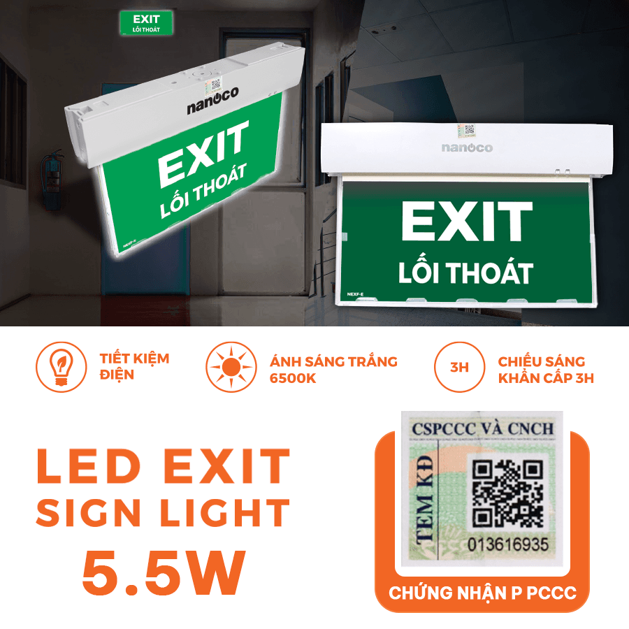Nanoco Emergency LED Light