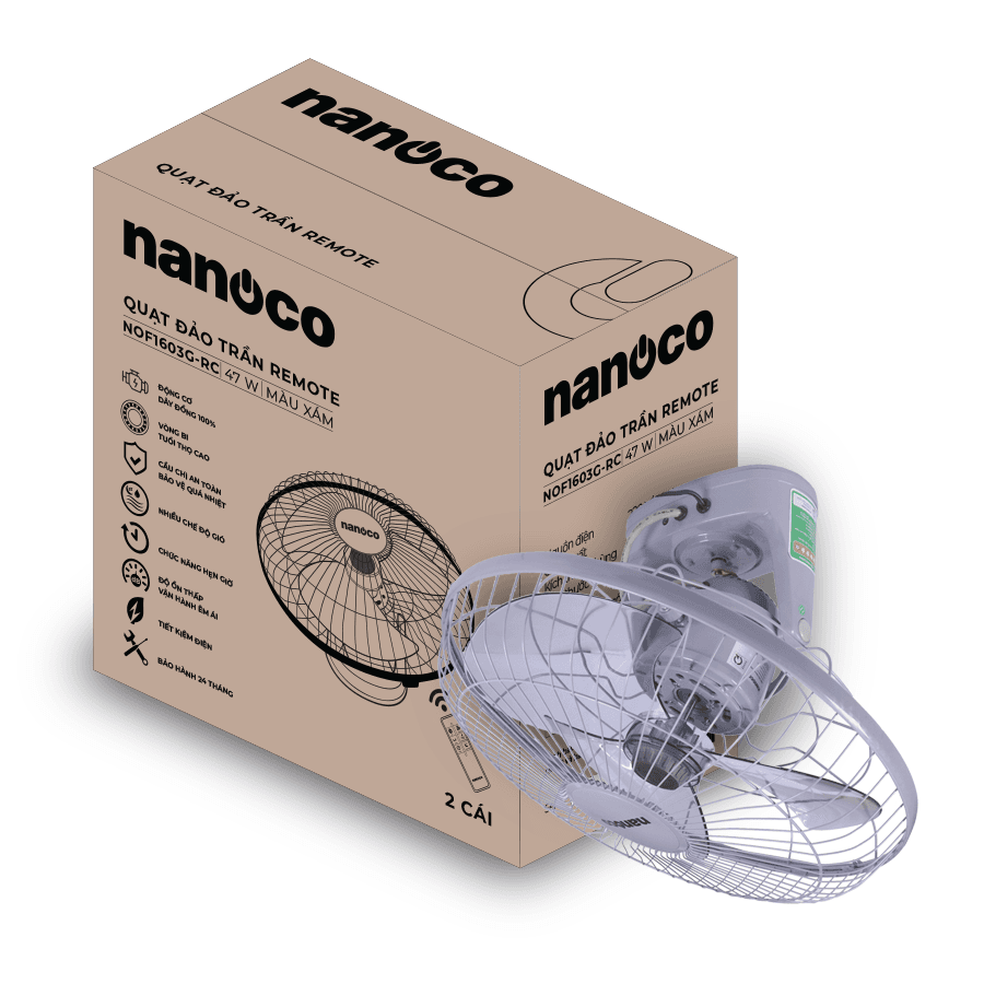 Quạt đảo trần Nanoco