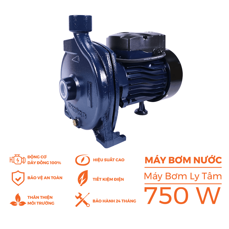 Máy bơm nước Nanoco dòng bơm ly tâm NCP750