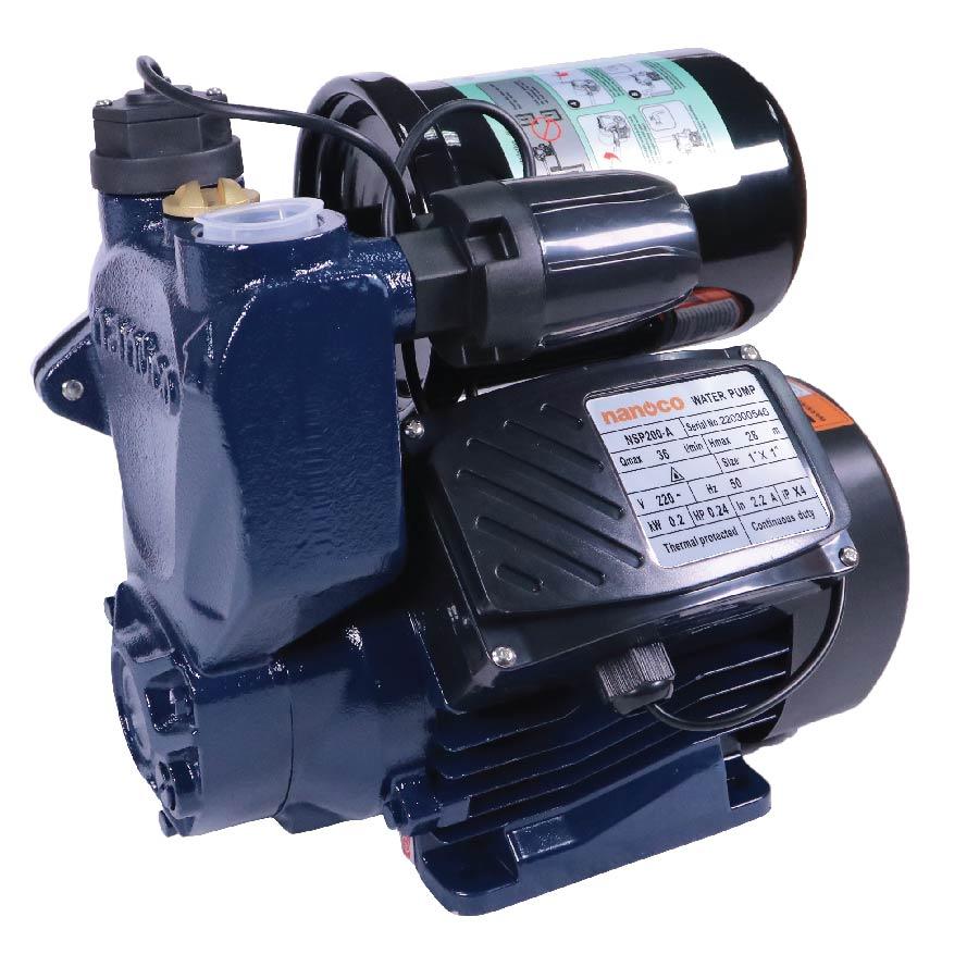 Máy bơm nước tăng áp tự động công tắc điện tử - Dòng A