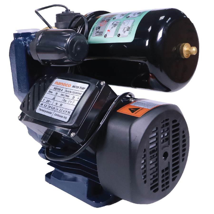 Máy bơm nước tăng áp tự động công tắc điện tử - Dòng A