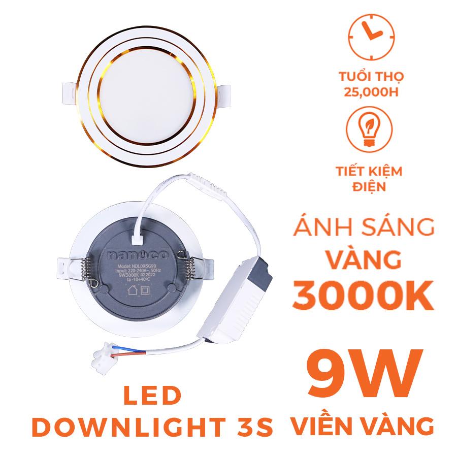 Đèn LED Downlight Nanoco - 3S Series