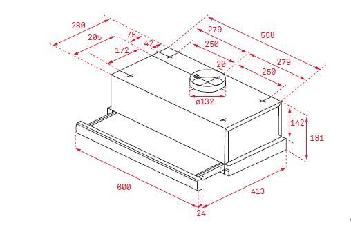 Máy hút mùi TEKA TL 6420