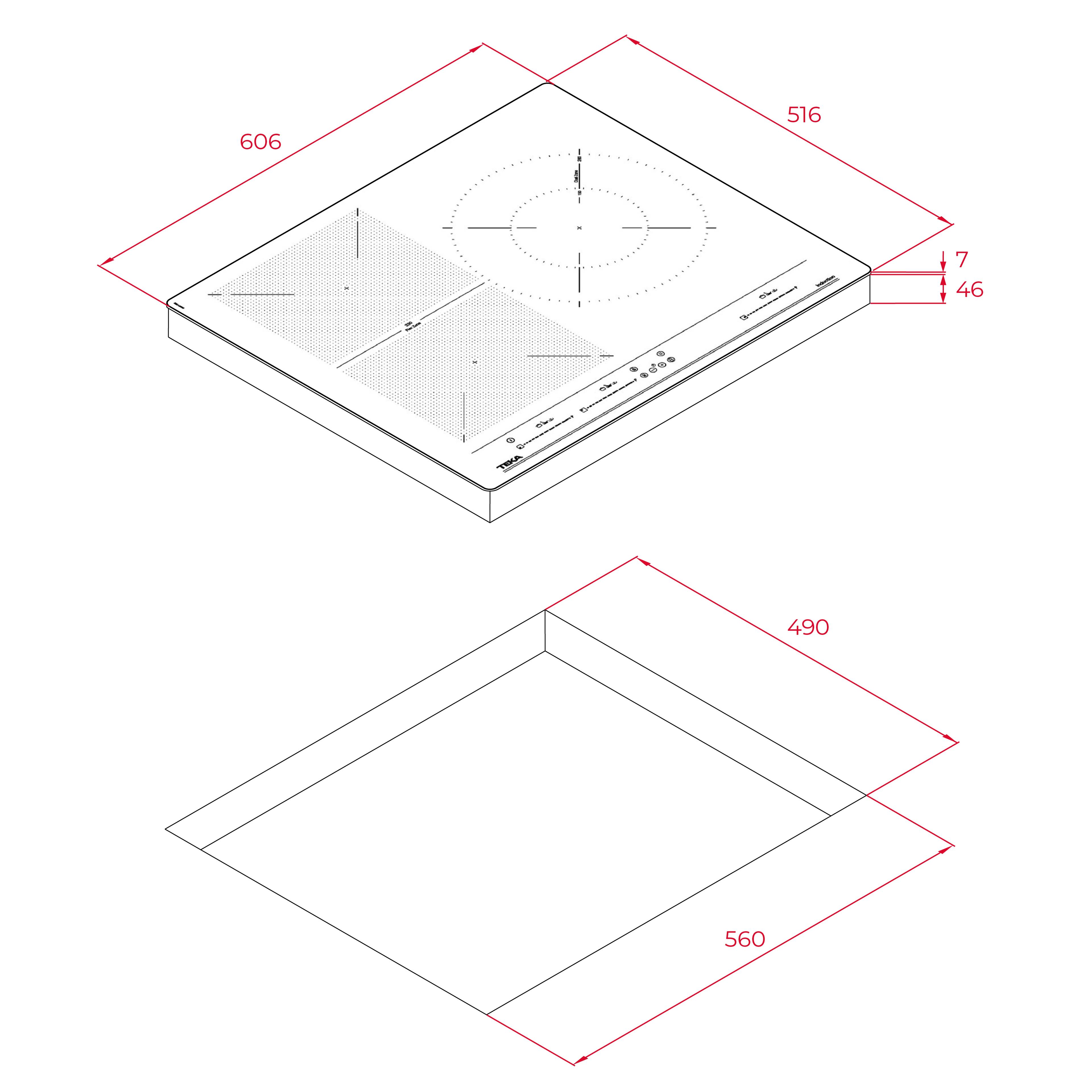 Bếp điện từ TEKA ITF 65320 BK MSP