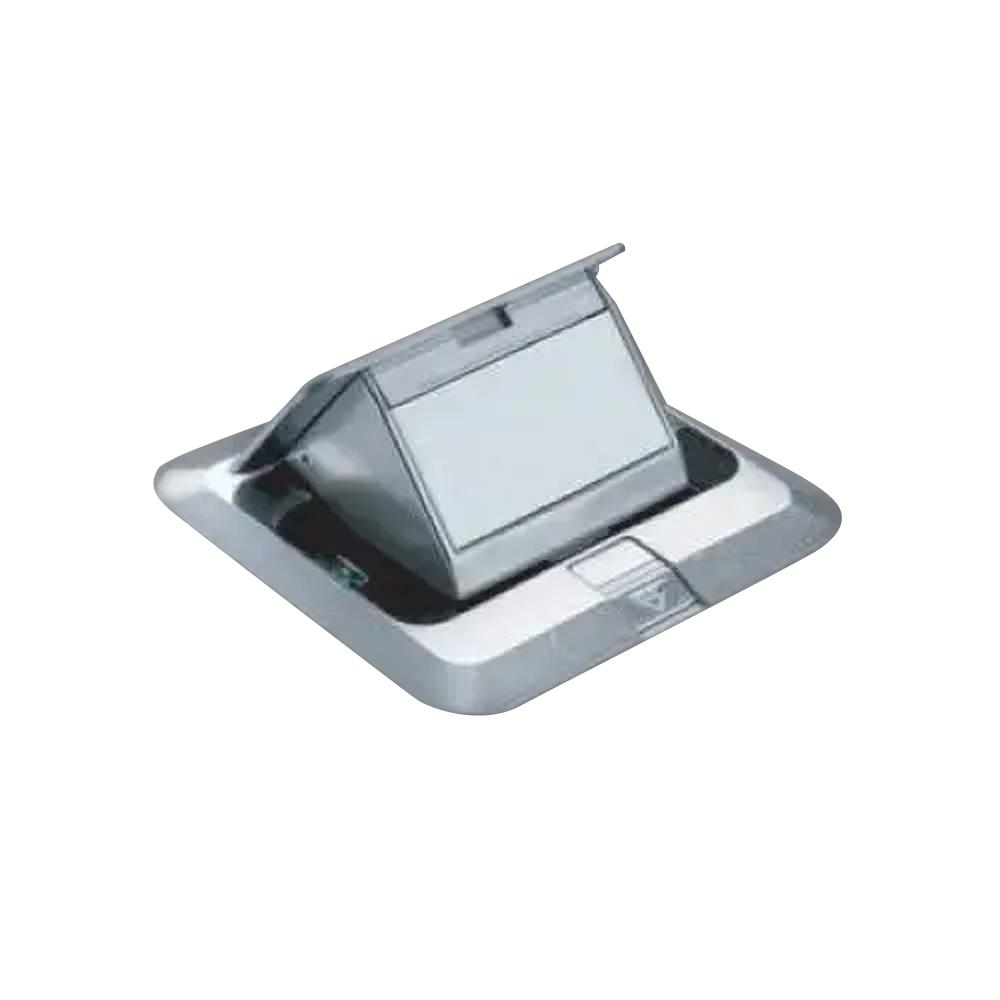 Ổ cắm âm sàn 3 thiết bị - không thiết bị