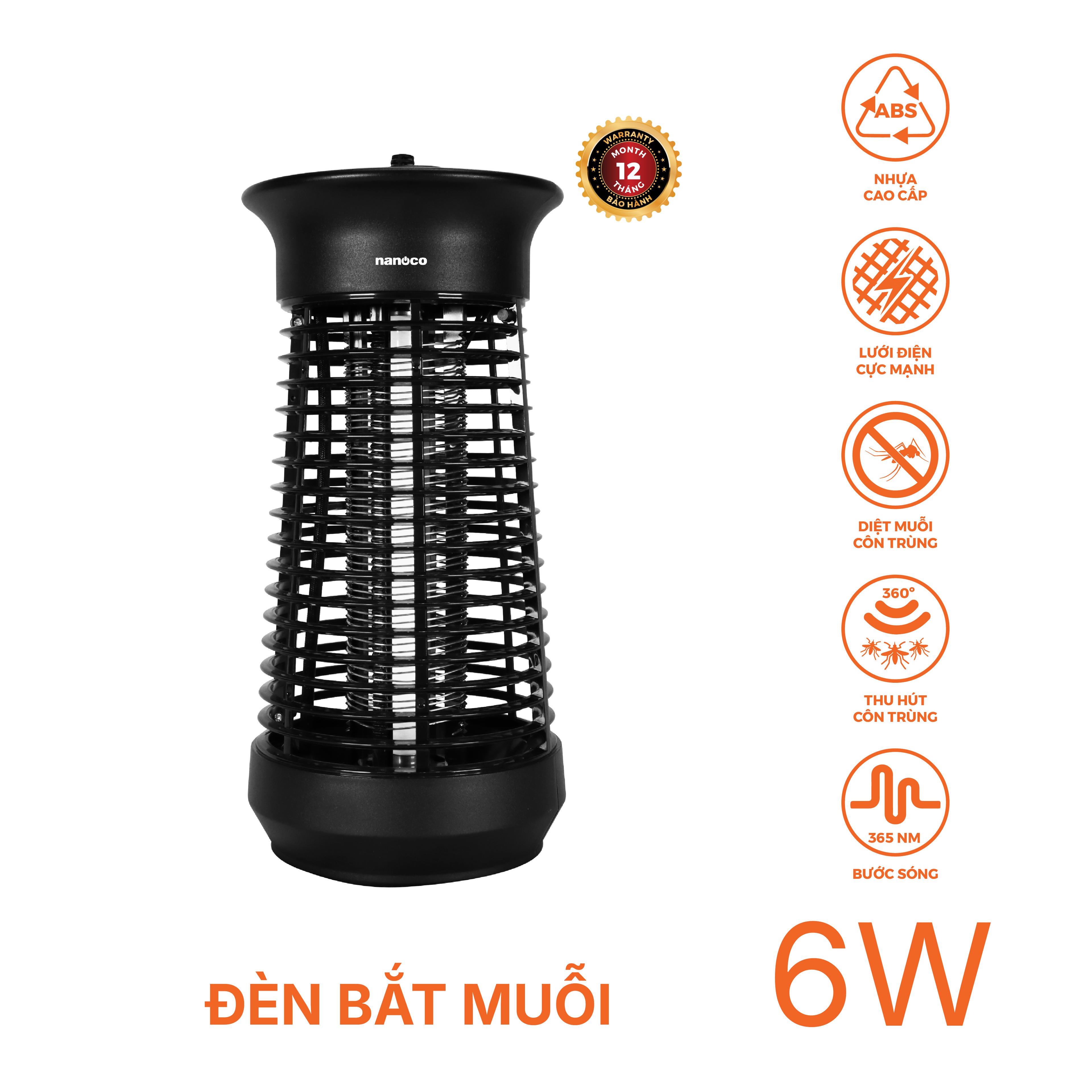 Đèn bắt muỗi Nanoco