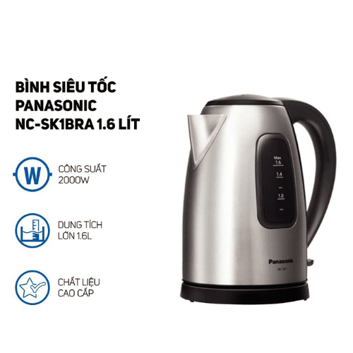 Panasonic Electric Kettle NC-SK1BRA