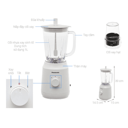 Máy xay sinh tố Panasonic MX-EX1011WRA