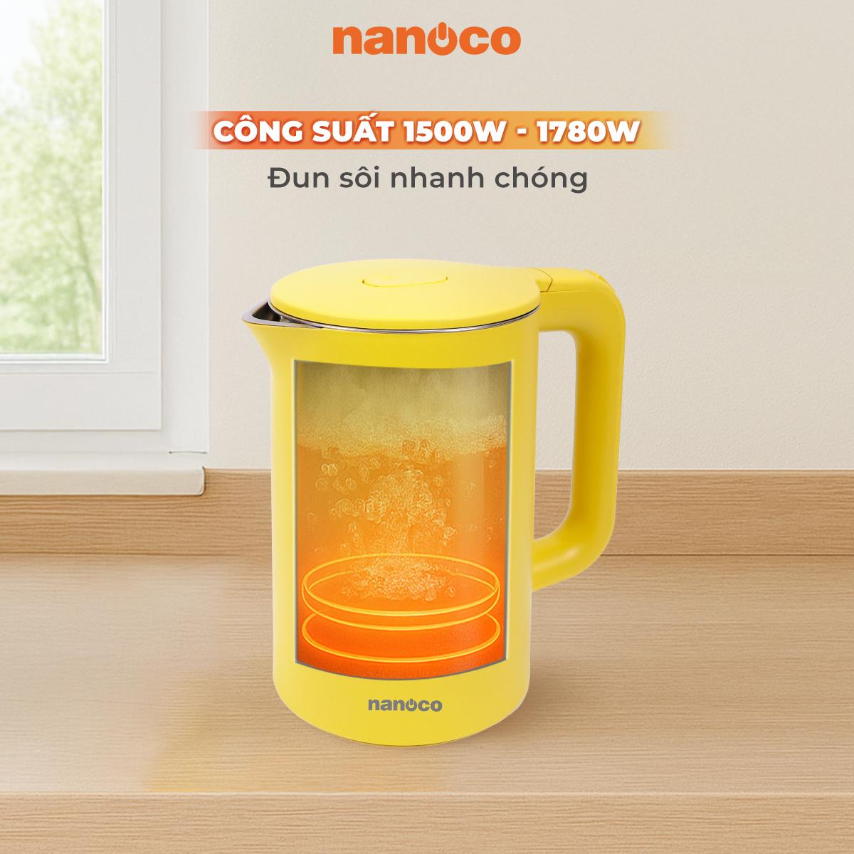 Bình đun siêu tốc inox,  NKT1750