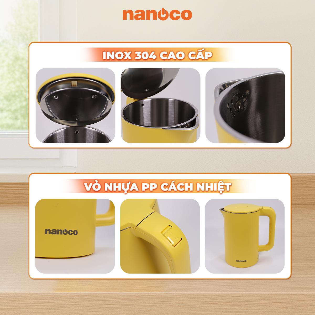 Bình đun siêu tốc inox,  NKT1750