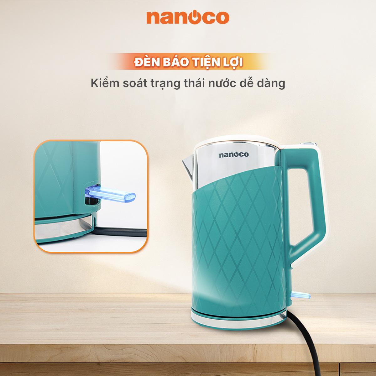 Bình đun siêu tốc inox, NKT1817