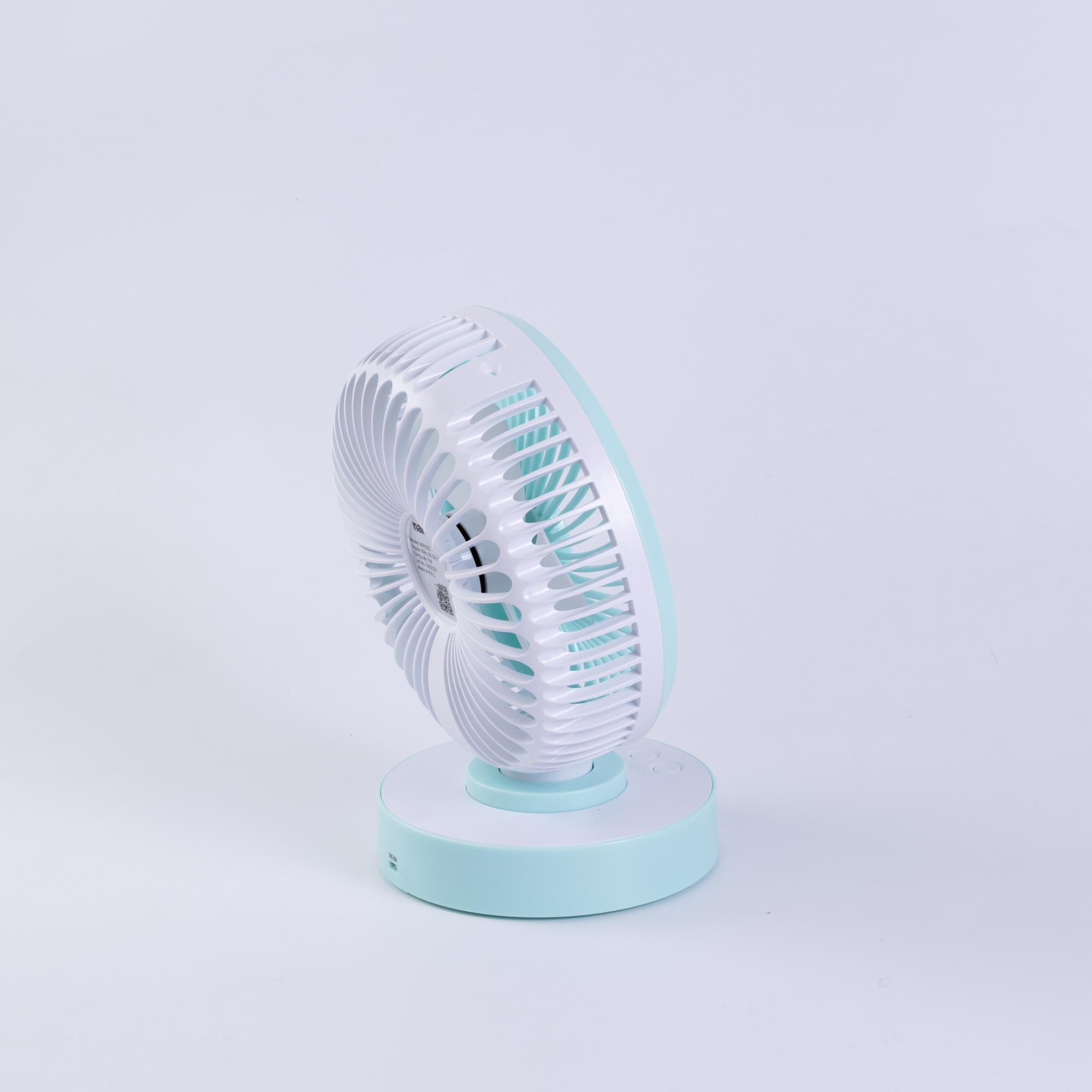 Quạt sạc 6inch, có xoay, NRF6213