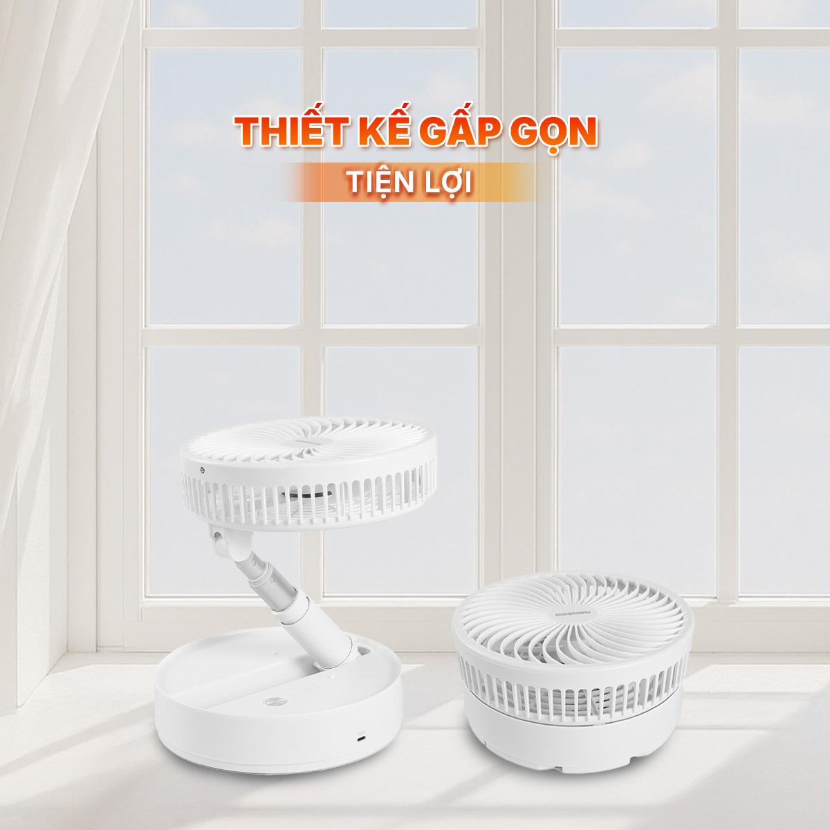 Quạt sạc gấp gọn NFF1618