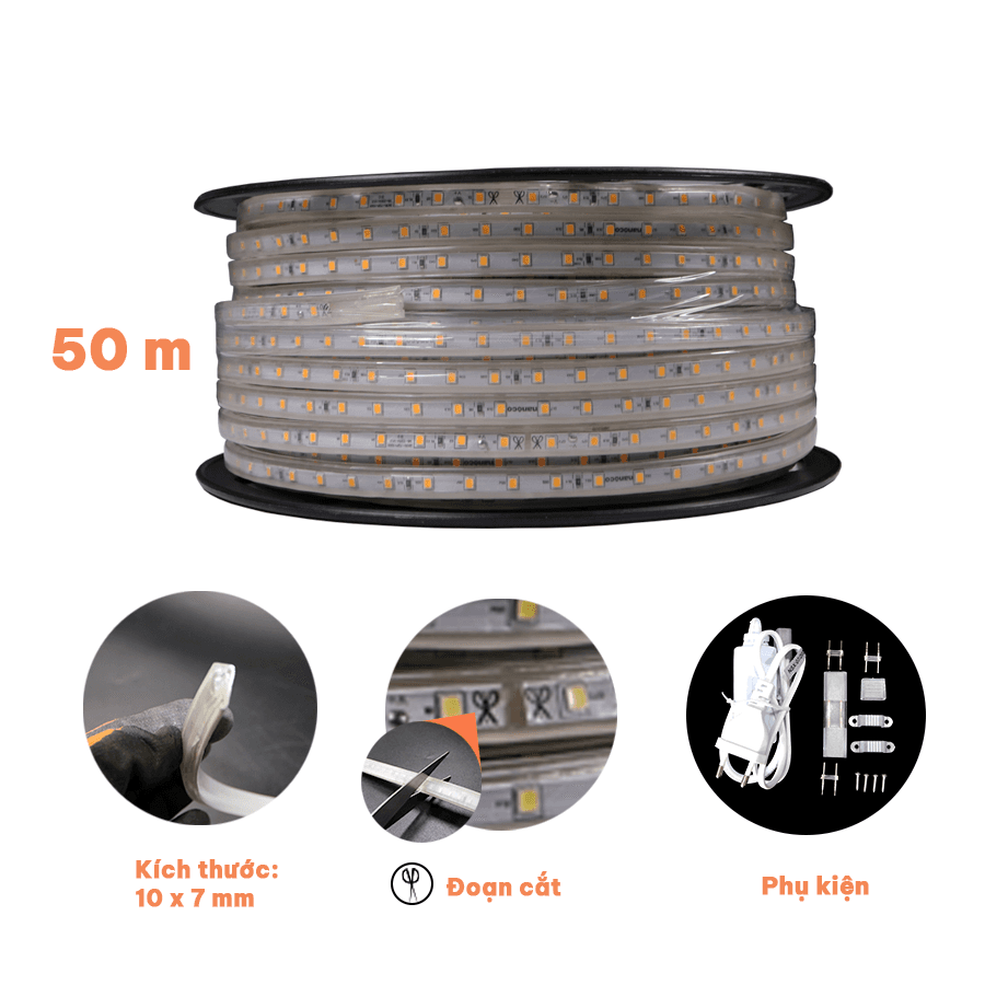 Đèn LED dây ngoài trời IP65 Nanoco - Eris Series