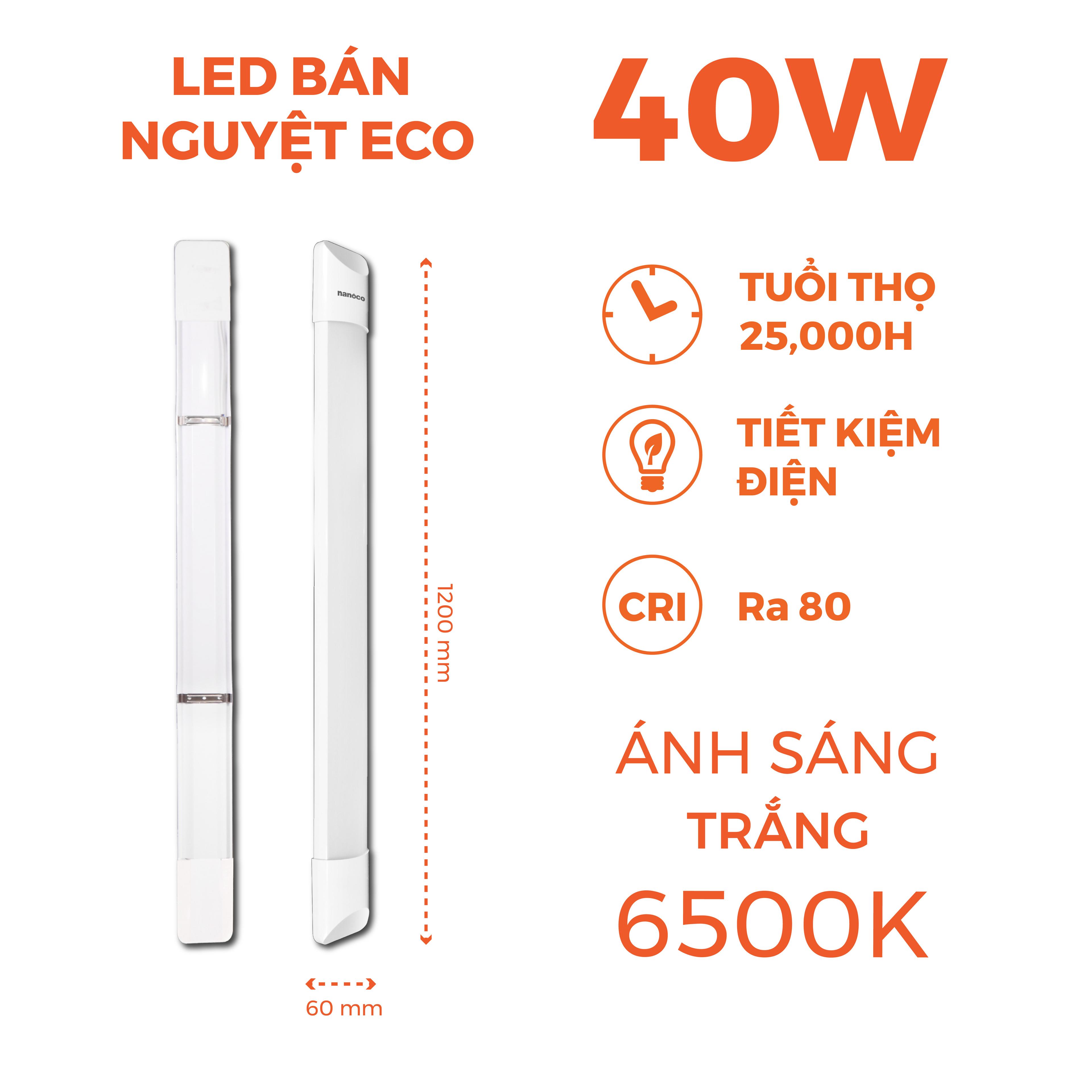 Đèn LED bán nguyệt ECO Nanoco