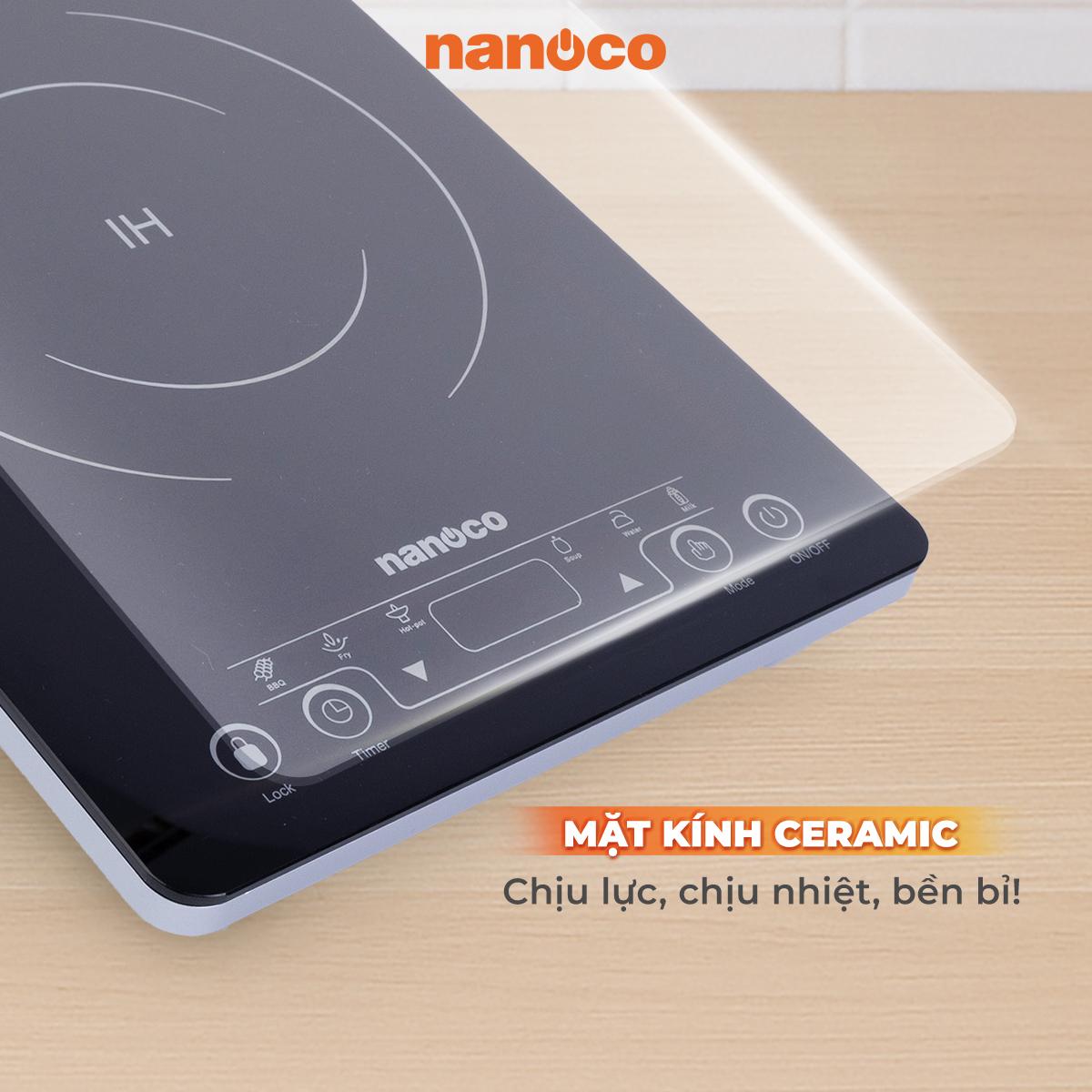 Bếp điện từ đơn, cảm ứng, 2000W (dòng mỏng)