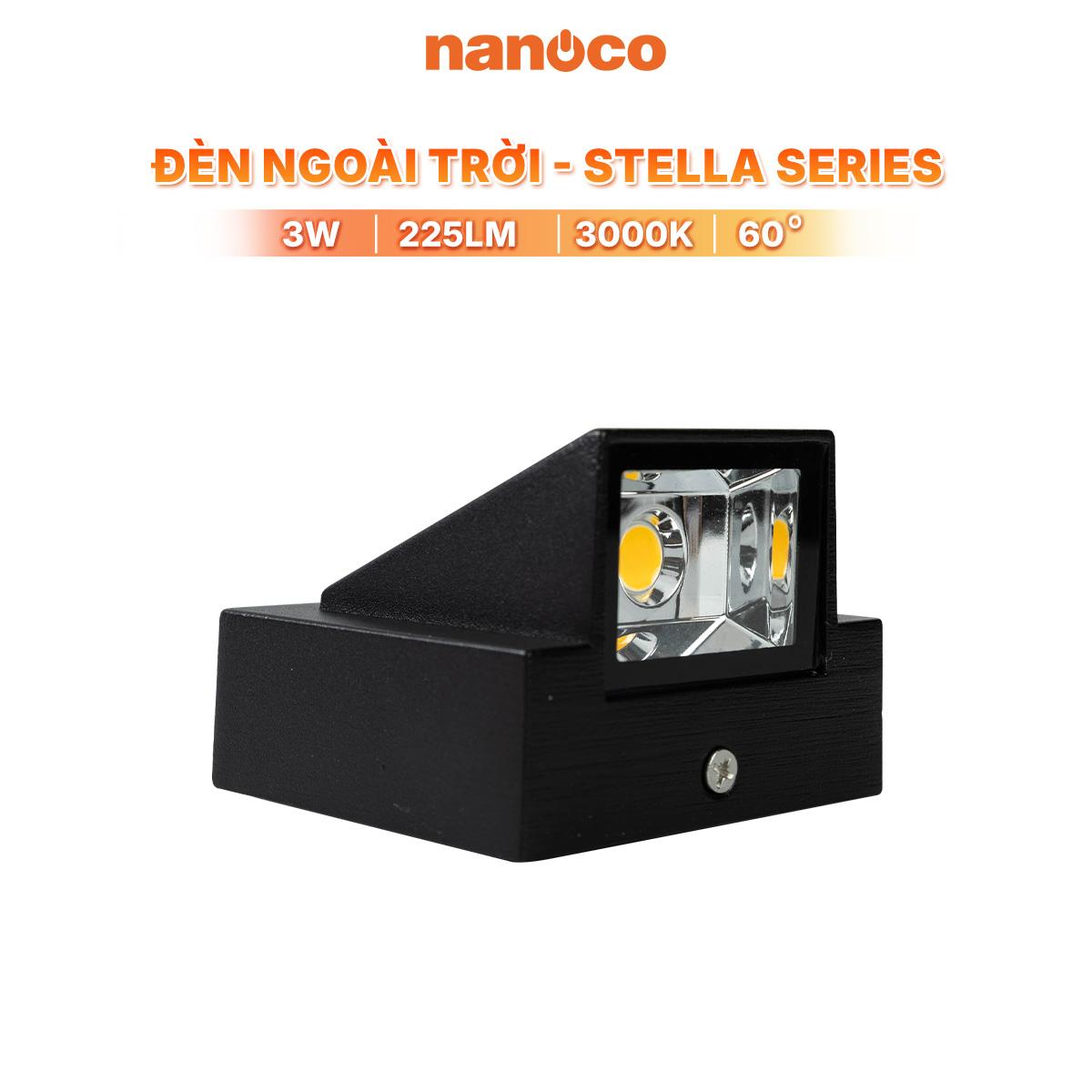 Đèn LED gắn tường IP65 Outdoor Nanoco - Stella Series