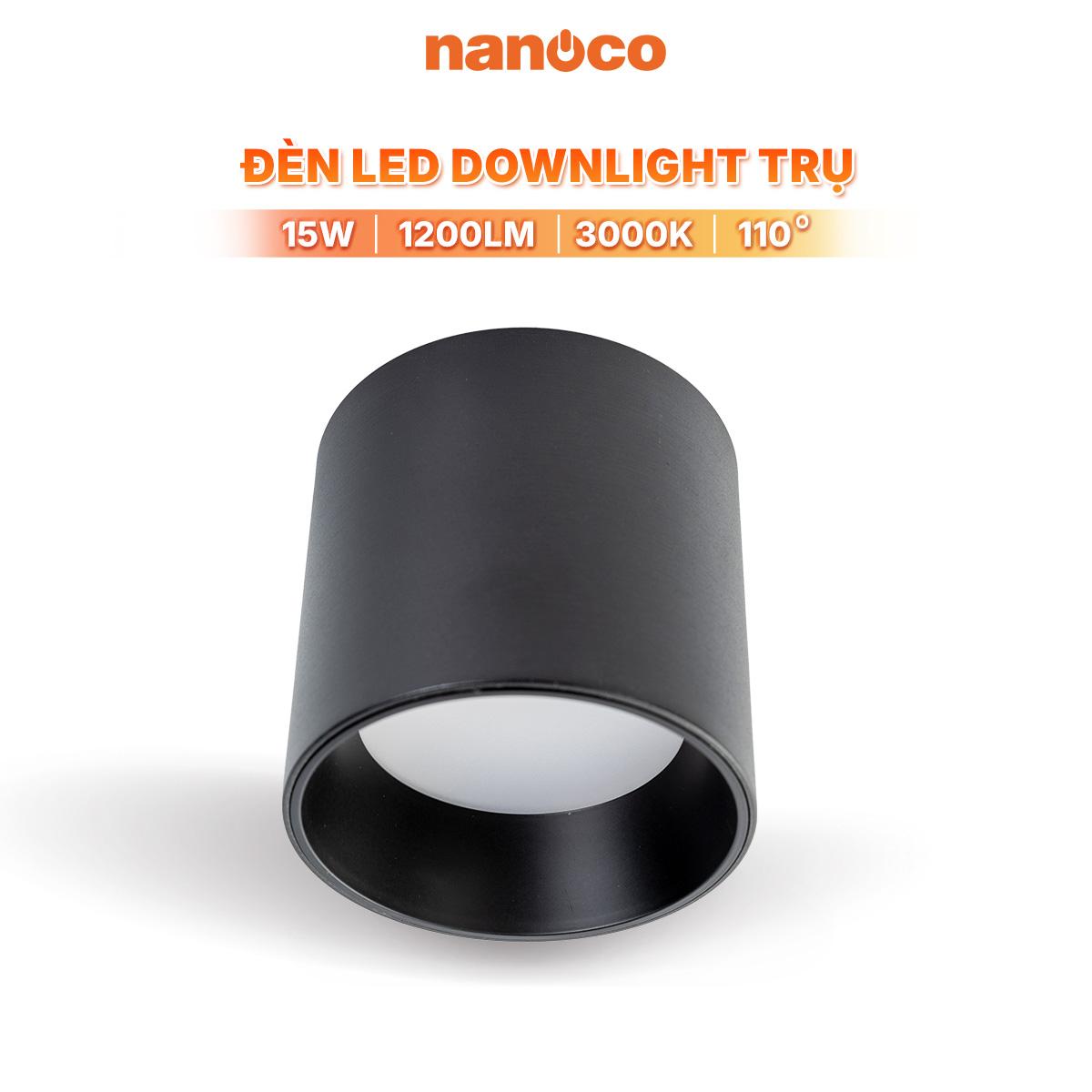 Đèn LED Downlight trụ Nanoco