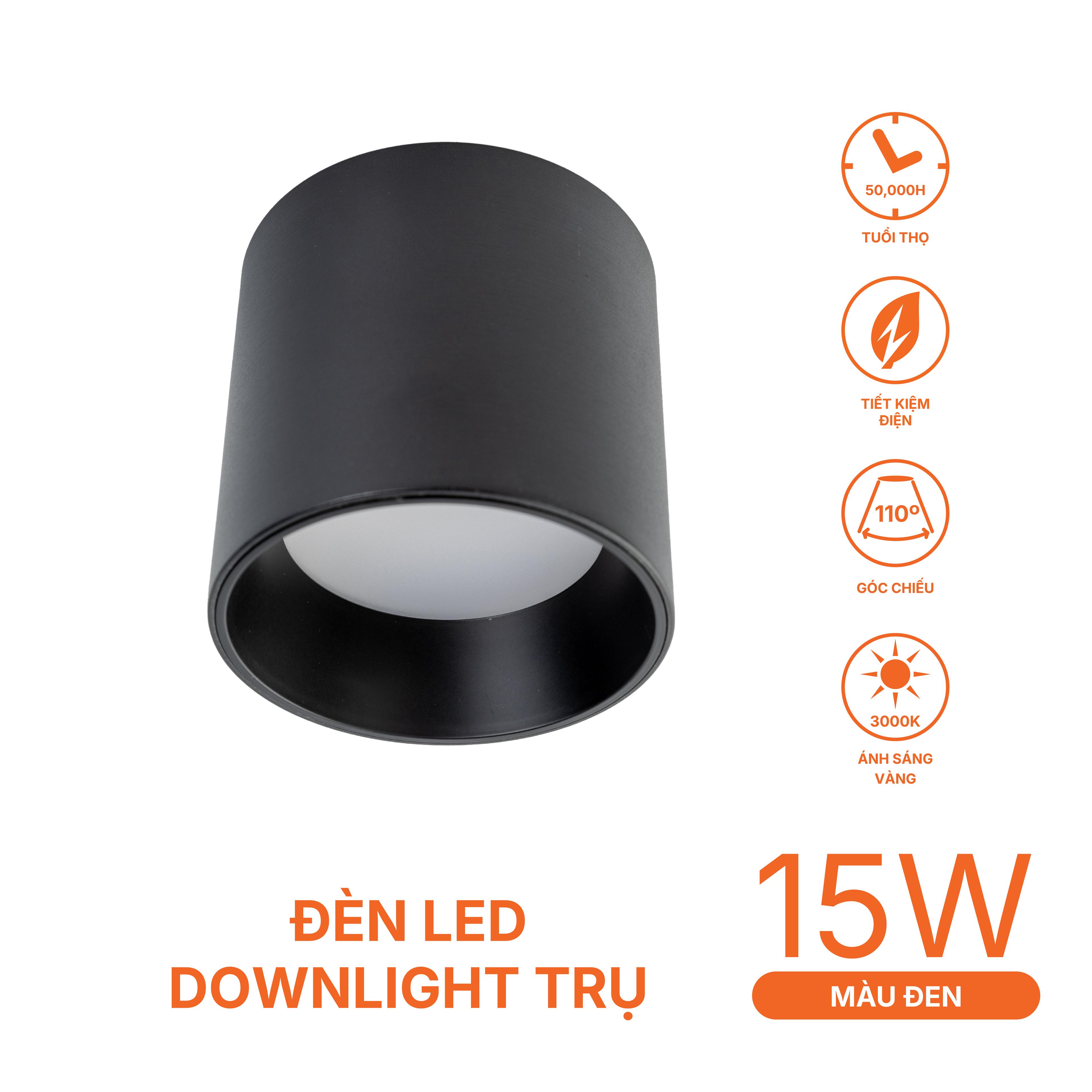 Đèn LED Downlight trụ Nanoco