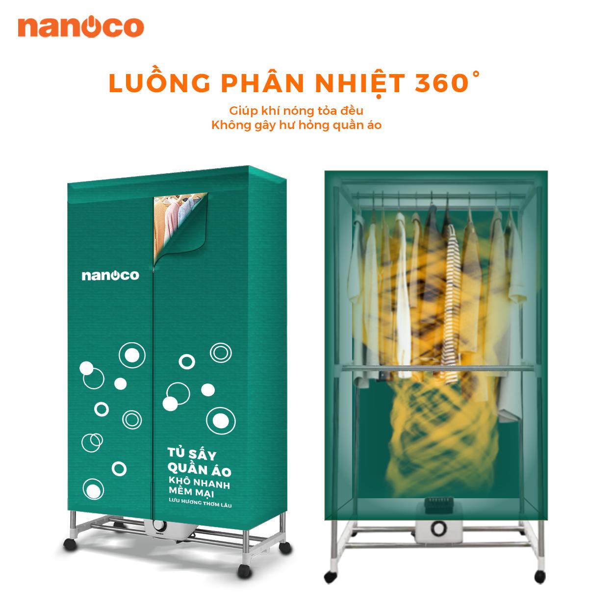 Tủ sấy quần áo 1500W
