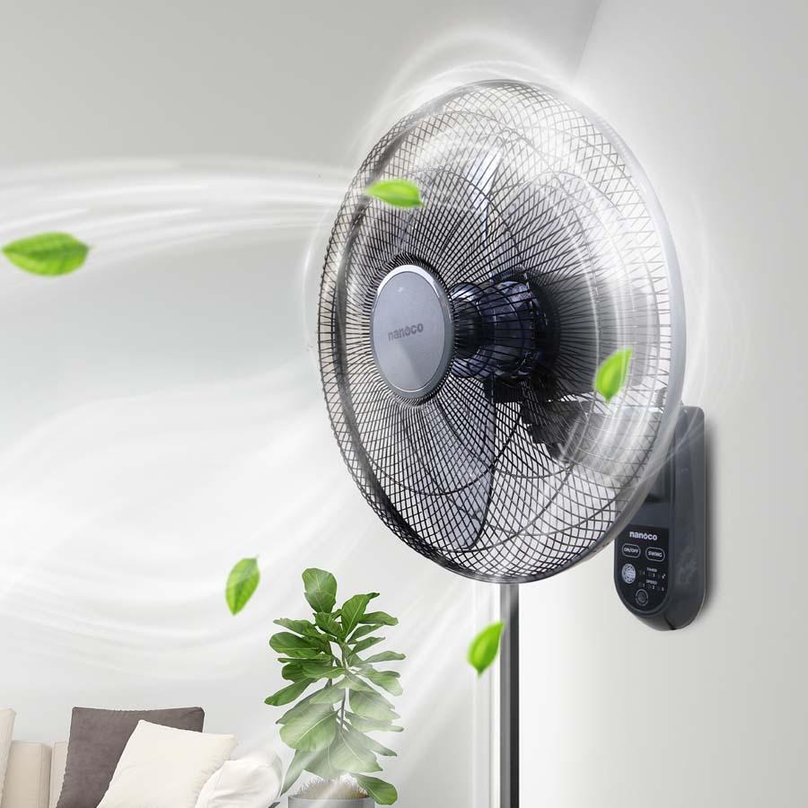 Quạt treo nanoco, bạc đạn, 47W, NWF1614/15RC
