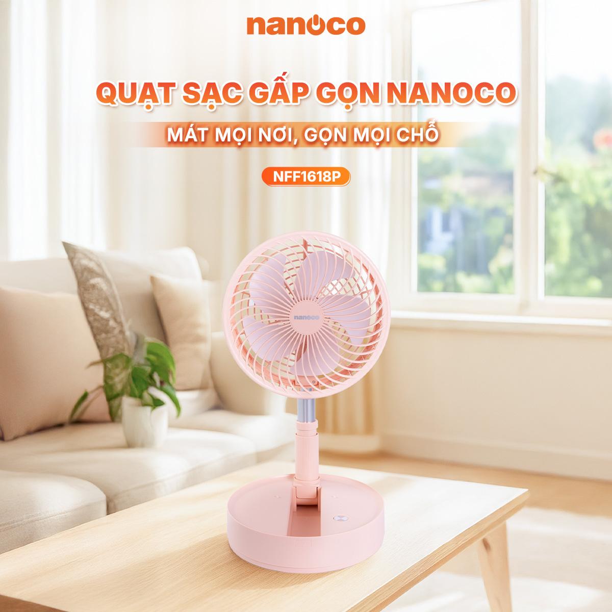 Quạt sạc gấp gọn NFF1618