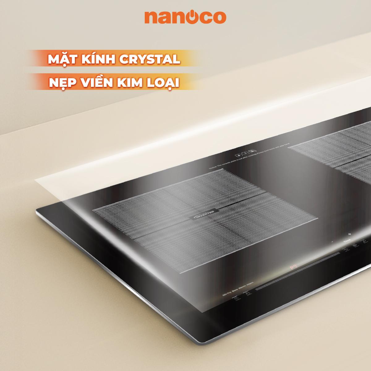 Bếp điện từ đôi Nanoco, NICL482