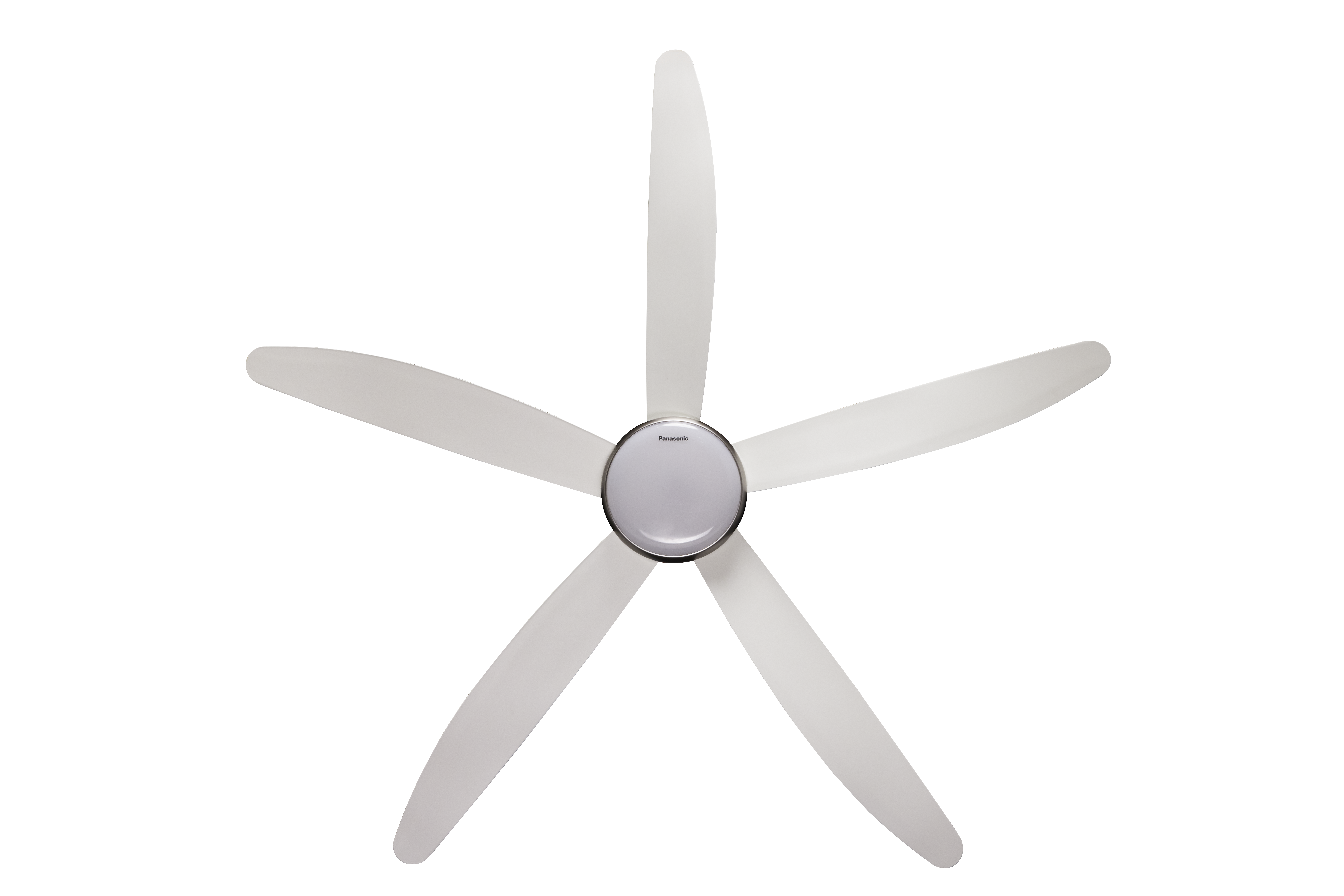 Quạt trần 5c, động cơ DC, màu trắng, đèn LED, remote