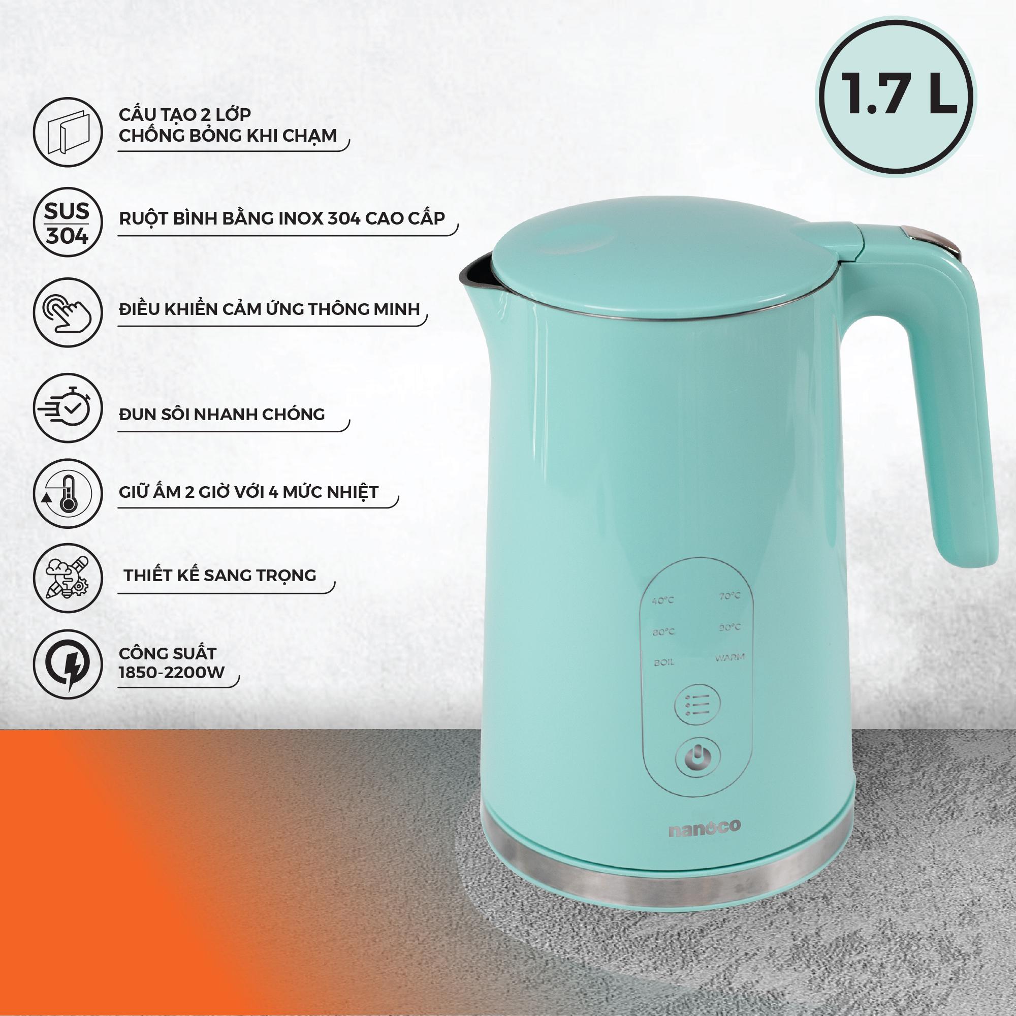 Bình đun siêu tốc cảm ứng, NKT1791