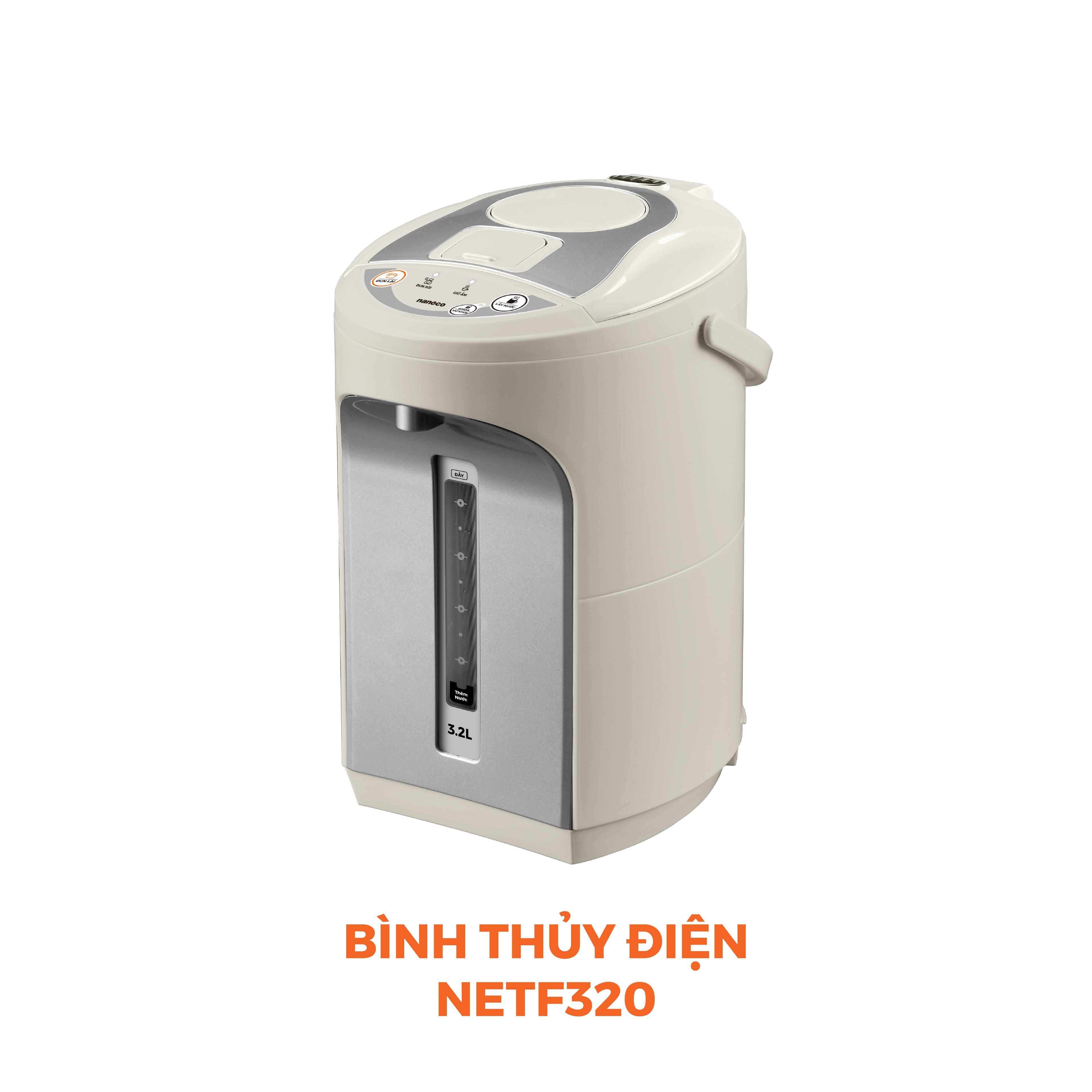Bình thủy điện, 3.2L, NETF320