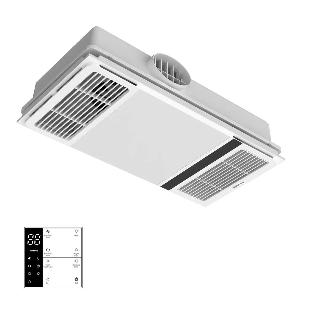 Máy hút sưởi 5in1, có remote, lỗ khoét 305x605 mm