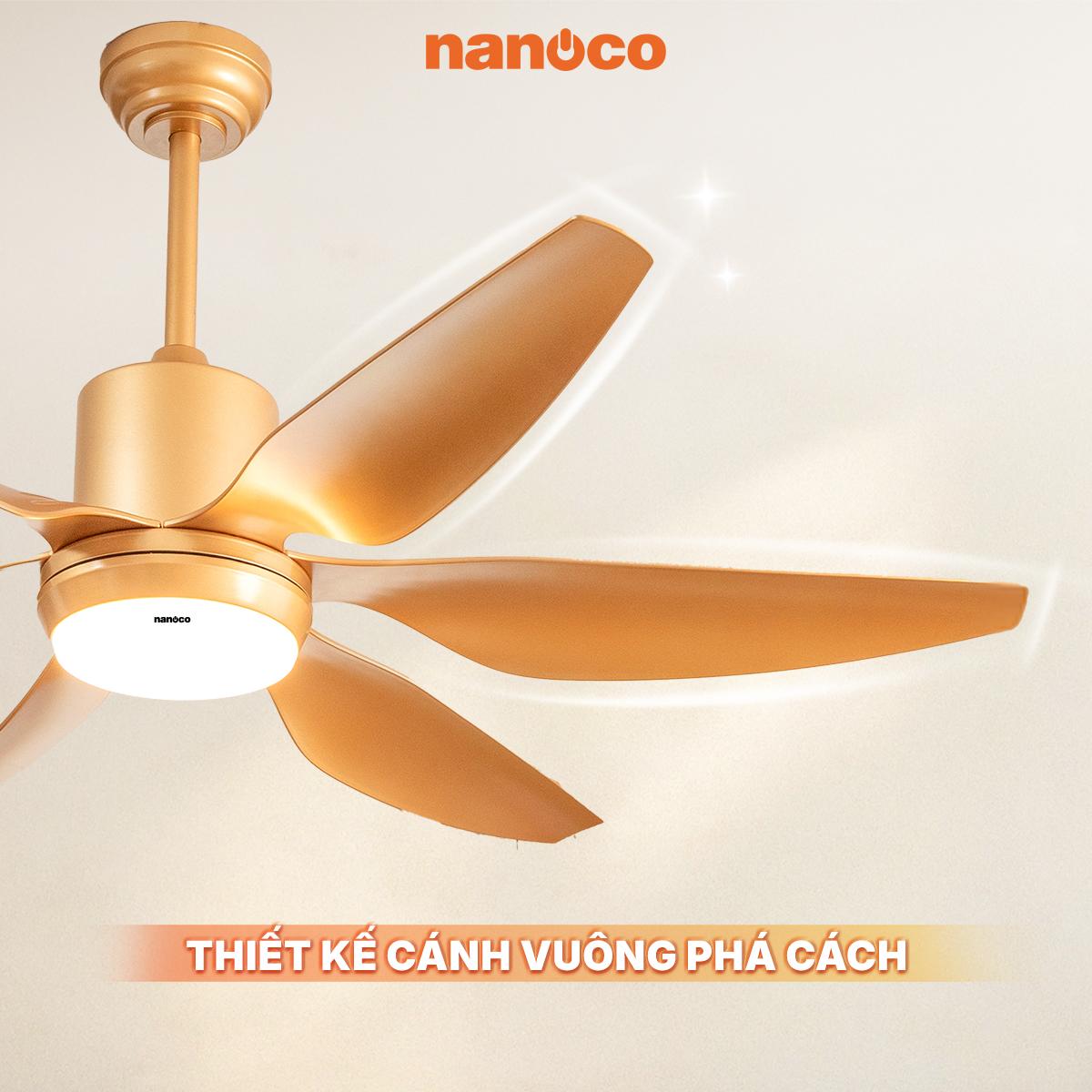 6-Blade Ceiling Fan with LED Light