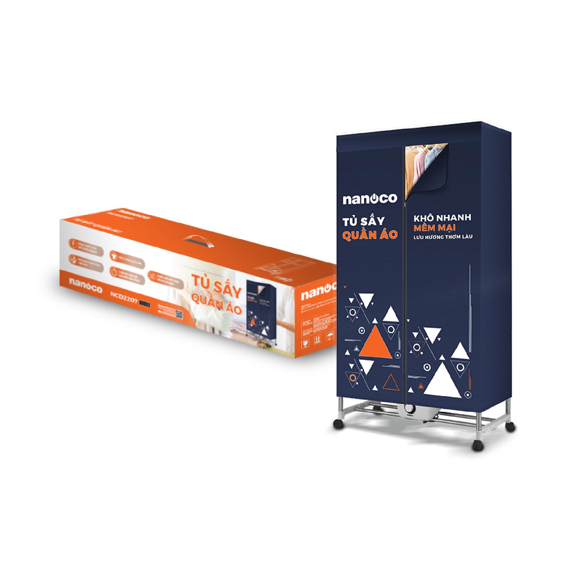 Tủ sấy quần áo 2200W