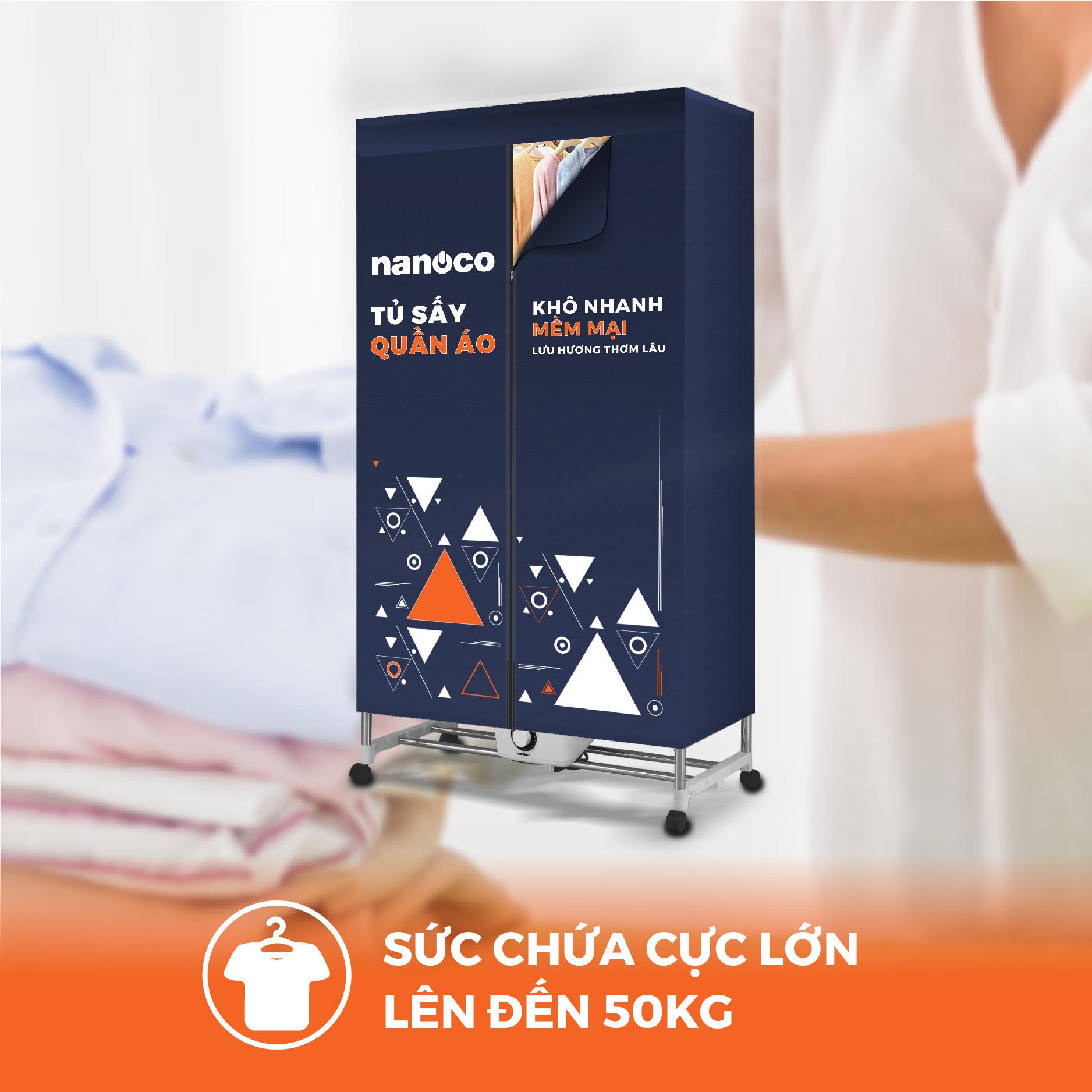 Tủ sấy quần áo 2200W