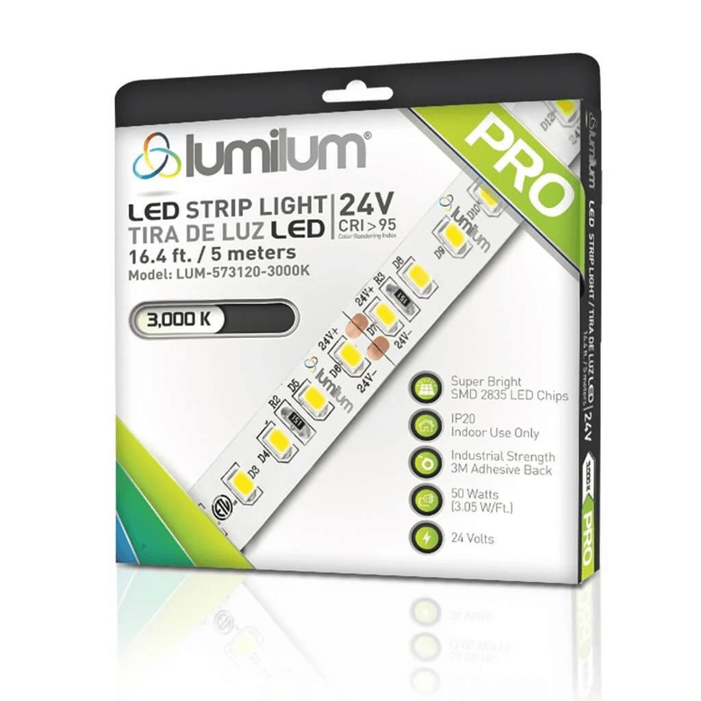 Đèn LED dây trong nhà 120LED 3000K Ra90