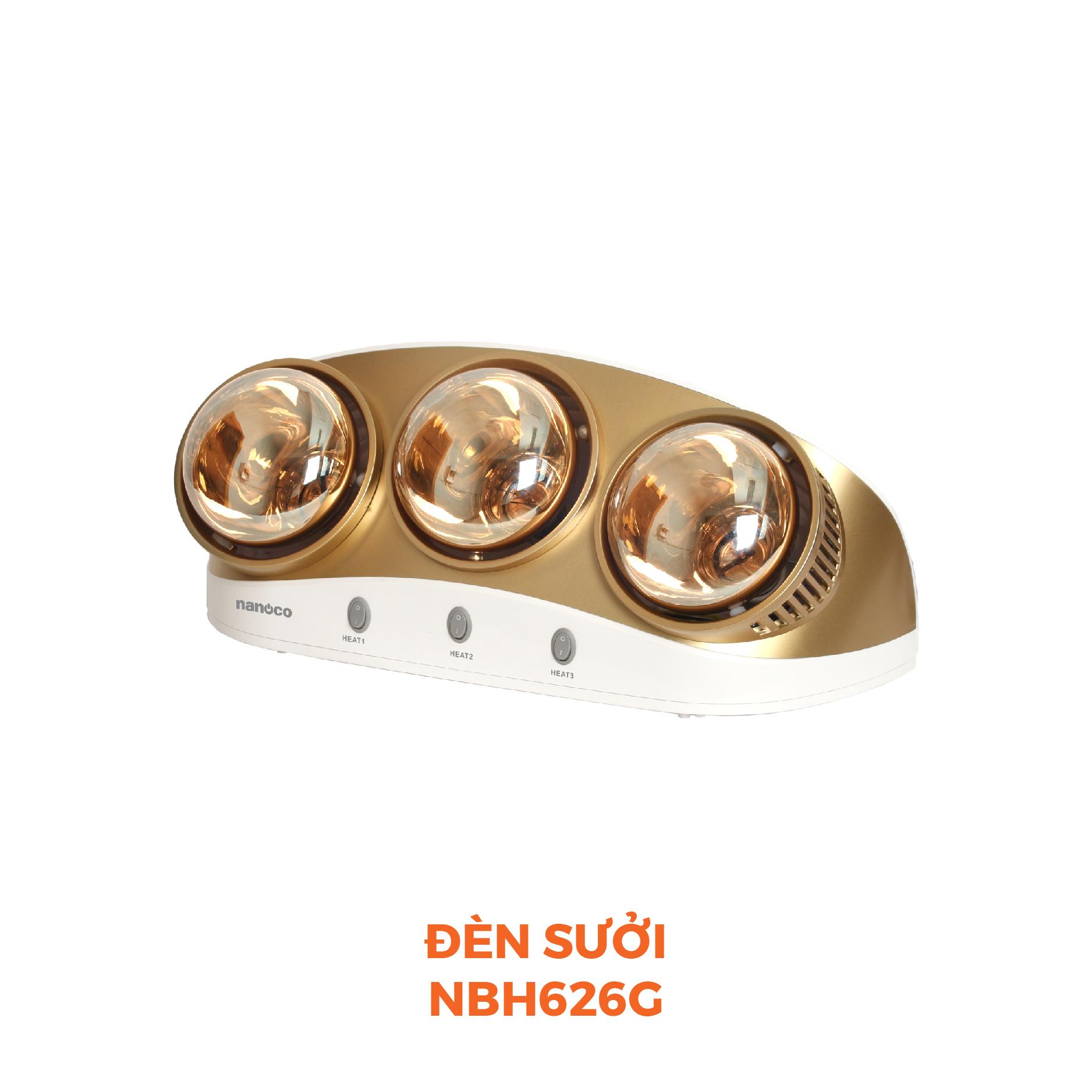 Đèn sưởi gắn tường Nanoco