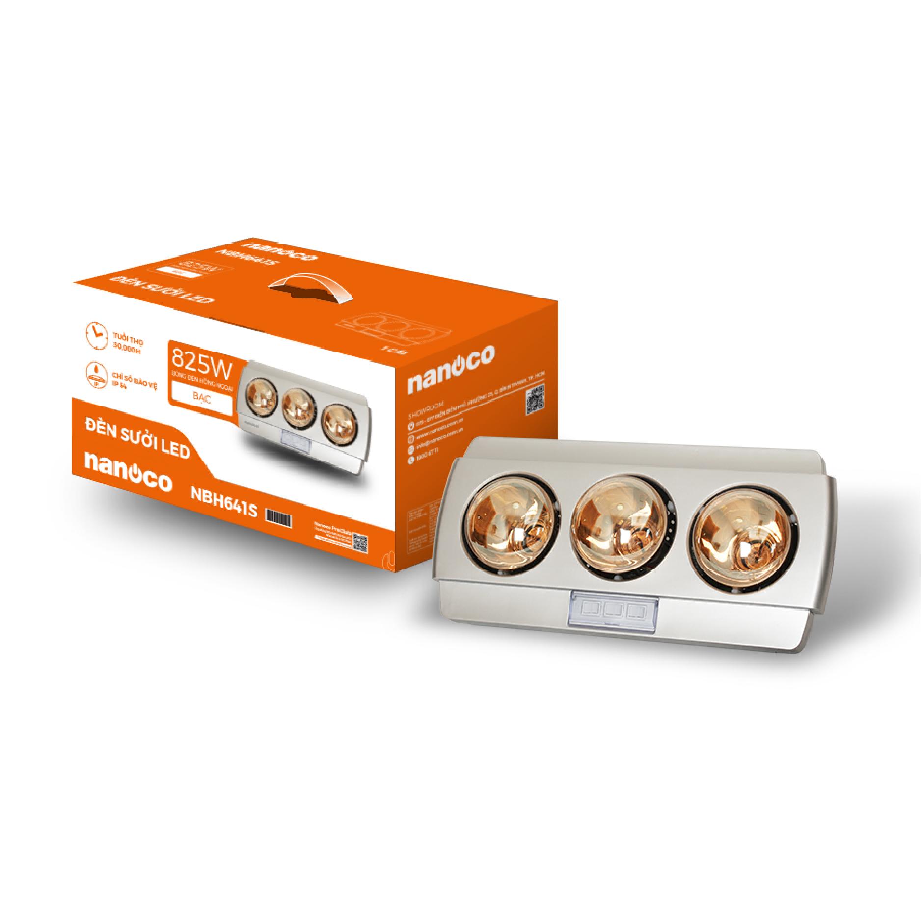 Nanoco Wall-mounted Bathroom Heater Lamp