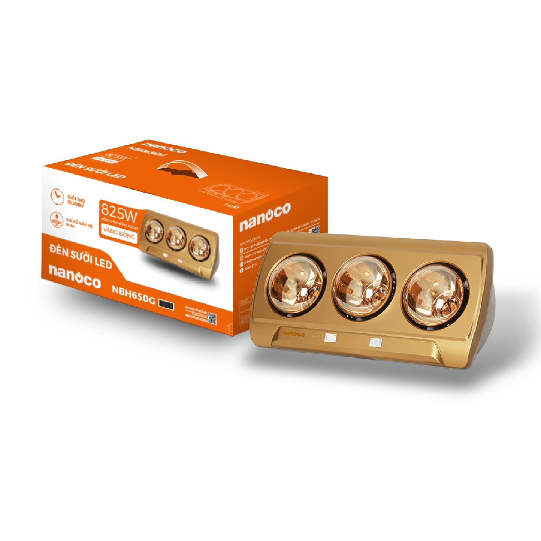 Đèn sưởi treo tường Nanoco