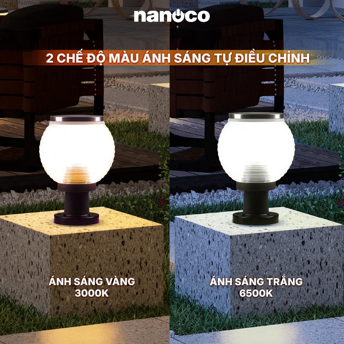 Đèn solar sân vườn IP65 Outdoor Nanoco