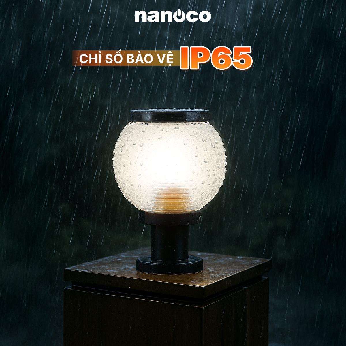 Đèn solar sân vườn IP65 Outdoor Nanoco