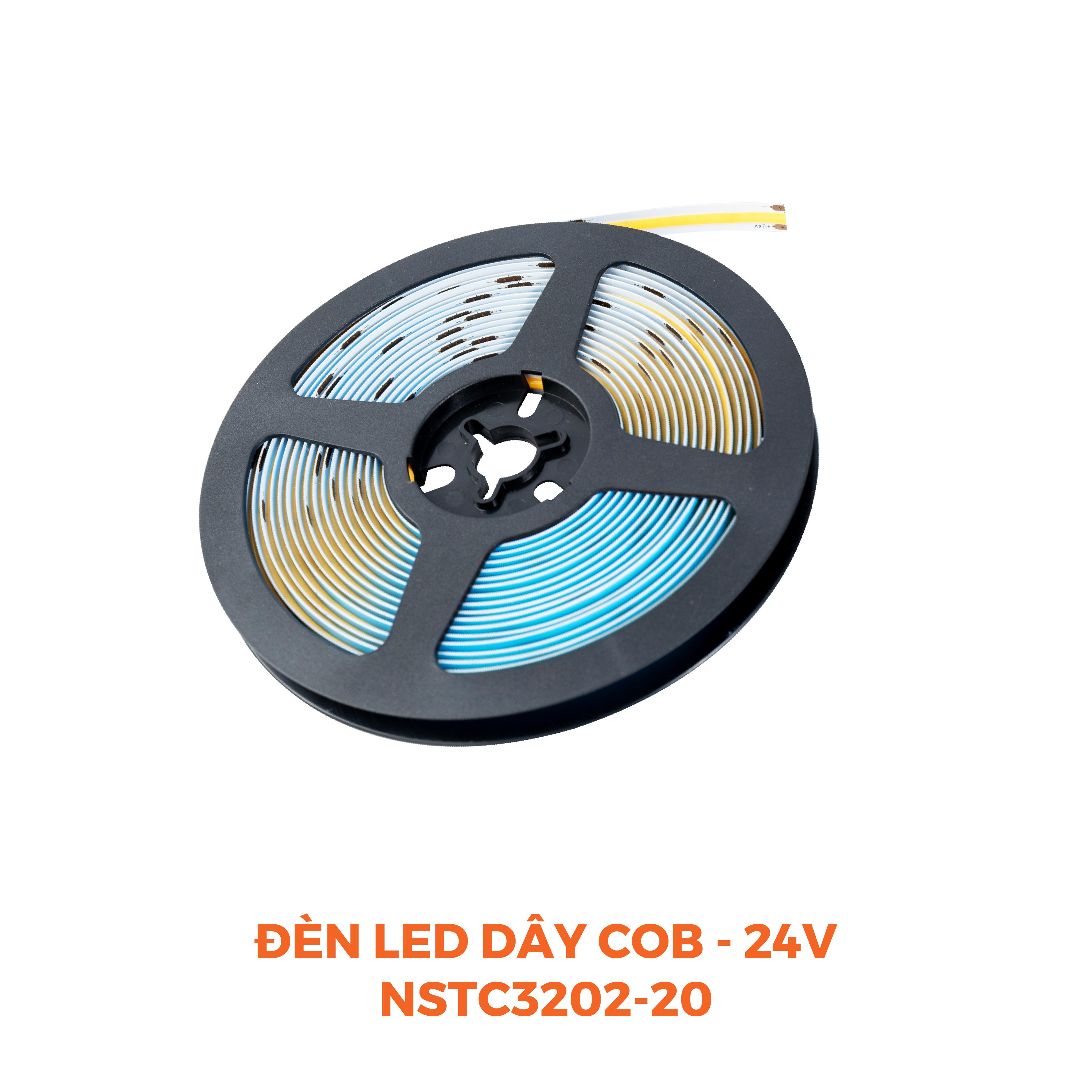 Đèn LED dây COB DC24V 320P Nanoco