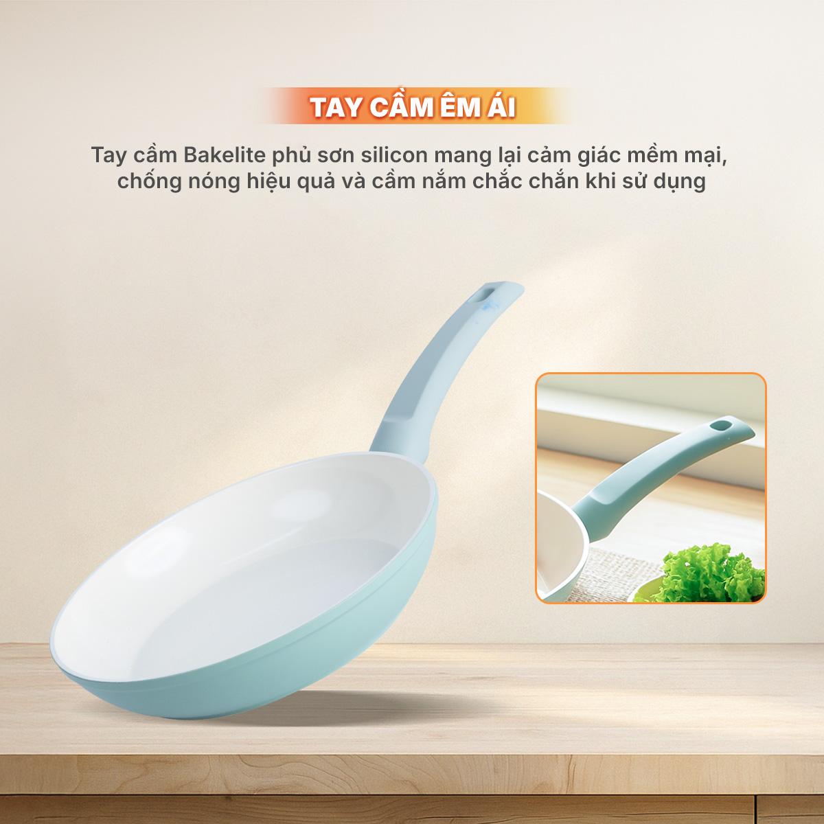 Chảo đơn chống dính, D26, 4mm