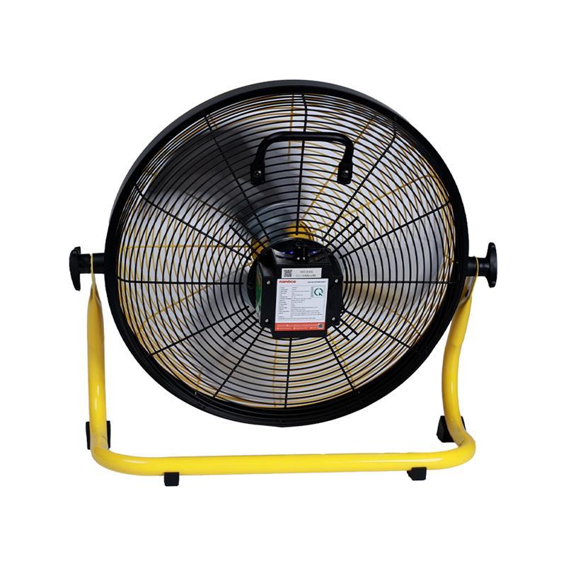 Quạt sạc sàn, màu vàng, NRF1230L