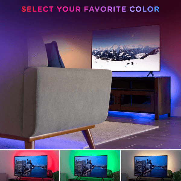 Enbrighten Vibe Tape Light, RGB, WIFI, IR remote, 24v, 50 ft