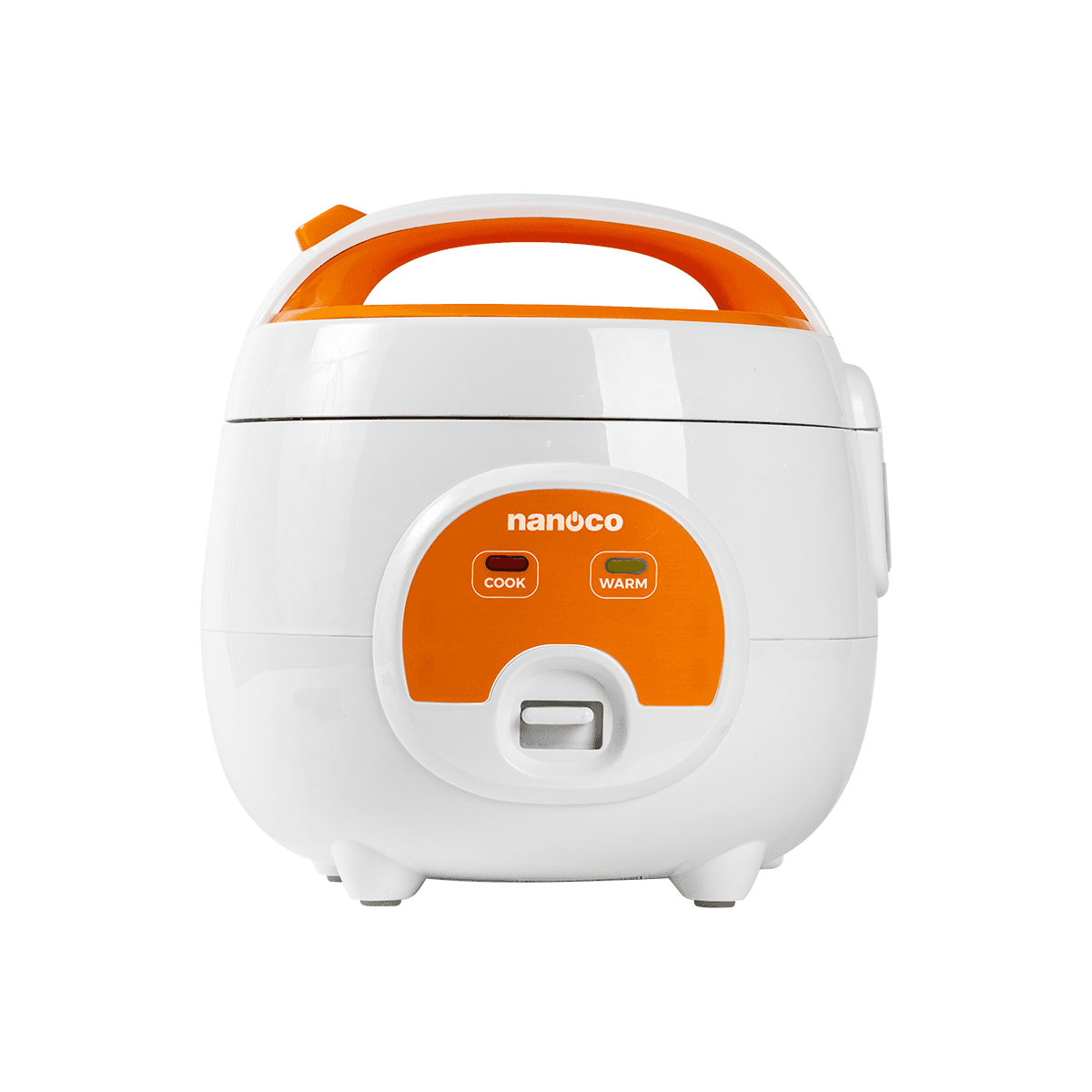 Nồi cơm điện, 0.8L, màu trắng-cam