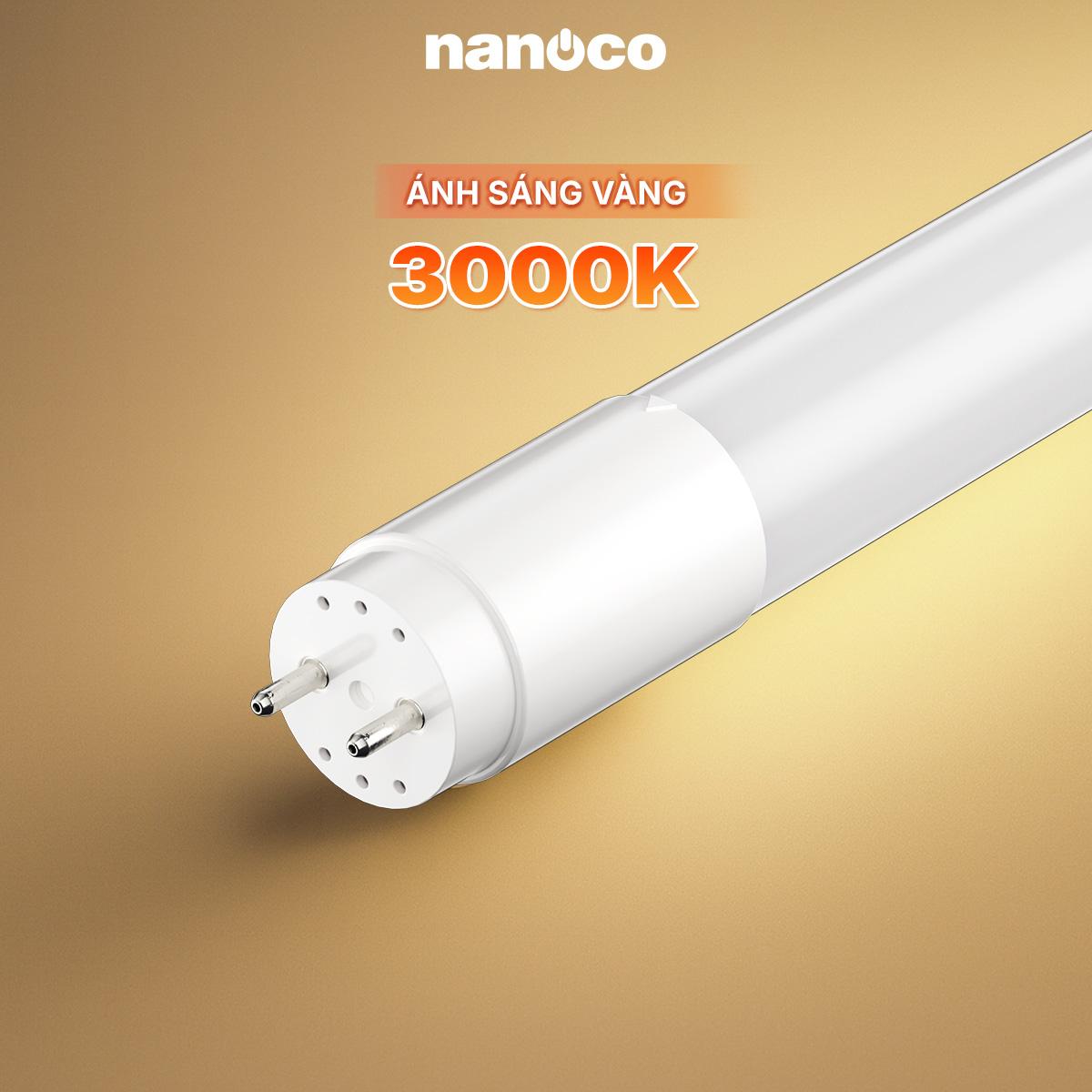 Bóng đèn LED Tuýp T8 thủy tinh Nanoco - Lite Series