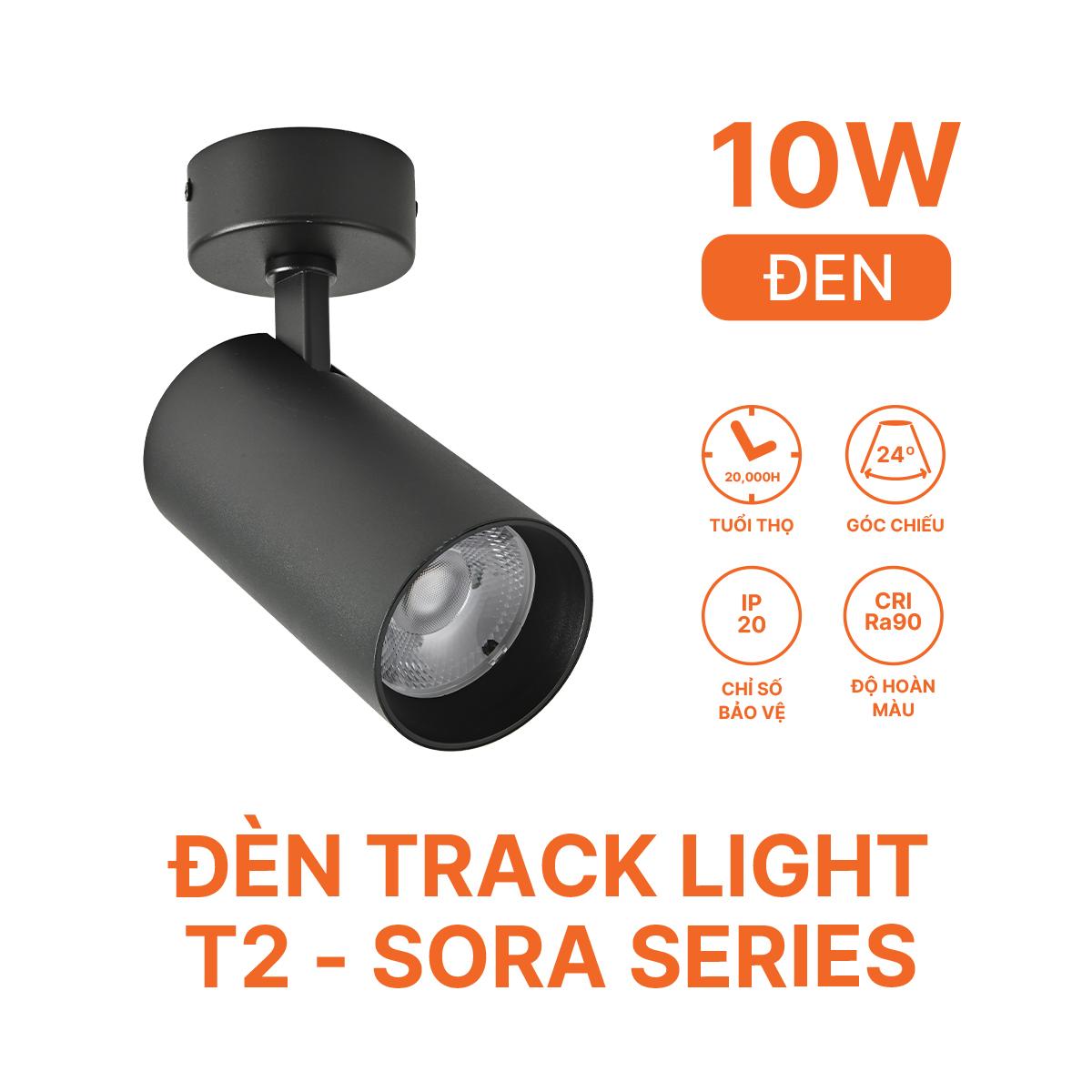 Đèn LED Tracklight trực tiếp Nanoco - Sora Series